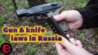 Gun & knife laws in Russia