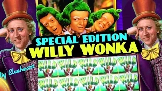 ★★SPECIAL WINS★★ WILLY WONKA slot machine BONUS/BIG WINS COMPILATION