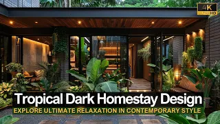 Ultimate Relaxation: Explore our Tropical Dark Homestay Oasis in Contemporary Style!
