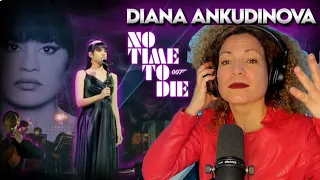 DIANA ANKUDINOVA. Reacción y ANÁLISIS "No Time To Die" life (en vivo)