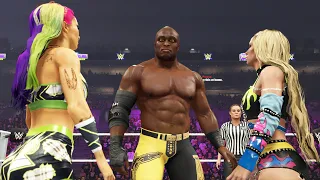 Liv Morgan vs Bobby Lashley vs Tegan Nox - Triple Threat Intergender Match - Wwe 2k24