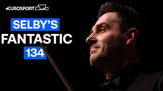 Mark Selby Fights Back With A Brilliant 134! | Eurosport Snooker