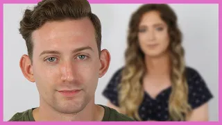 Male To Female (MTF) Transgender Makeup Tutorial - No HRT | Casey Blake