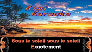 Anna Karina - Sous le soleil exactement (karaoké en version dévocalisée)