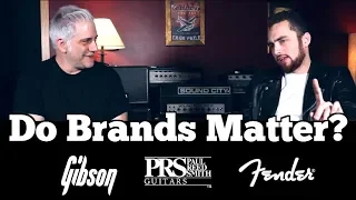 DO BRANDS MATTER ANYMORE? - Is Gibson, Fender, PRS, NEVE or SSL YOUR Thing?