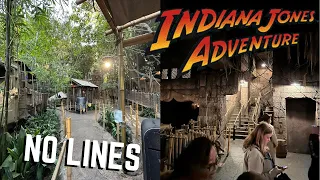 [2022] Indiana Jones Adventure - NO LINE - 4K 60FPS POV | Disneyland park, California
