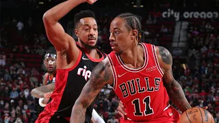 Chicago Bulls vs Portland Trail Blazers Full Game Highlights | 2021-22 NBA Season