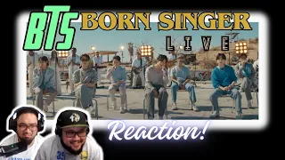 BTS (방탄소년단) - Born Singer (Live Performance) - REACTION! - we're finally here!