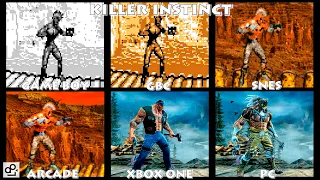 THUNDER Graphic Evolution 1994-2016 Killer Instinct | GB GBC SNES ARCADE XBOX ONE PC |