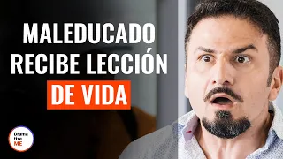 Hombre Maleducado Recibe Una Lección De Vida  | @DramatizeMeEspanol