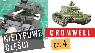 Building Cromwell tank - barrel and other accessories