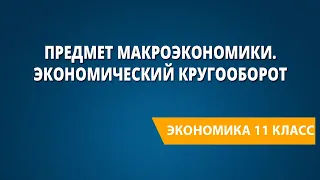 Предмет макроэкономики. Экономический кругооборот