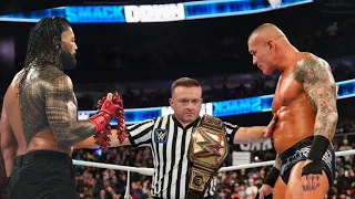WWE 26 January 2024 Randy Orton Vs Roman Reigns Undisputed Championship Full Match Smackdown