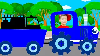 Синий трактор Песенки для детей Трактор и тракторенок Сборник