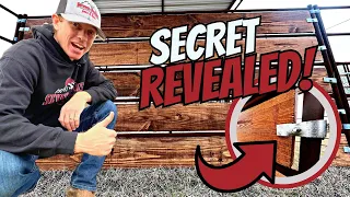 SECRET REVEALED! - How To Easily Add Wood To Your Horse Panels!