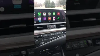 Lexus ES Apple Car Play Tutorial