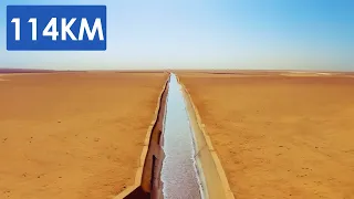 Pourquoi l'Égypte Construit la plus Grande Rivière Artificielle du Monde dans le Désert ?