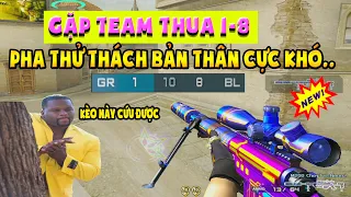 ► Bình luận Đột Kích - Gặp team thua 1-8 - Pha thử thách bản thân cực khó - Tú Lê.