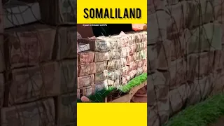 😱फल और सब्जियों के तरह यहां है पैसों का बाजार।😳 /Money Market of Somaliland. #shorts