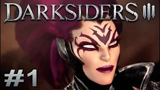 Darksiders 3 - The first 16 minutes - the first boss Envy