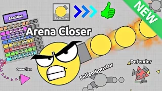 I AM 5 ARENA CLOSERS!! GOD MODE VS BOSSES! New Sandbox Mode Update (Diep.io Glitched Hack/Mod)