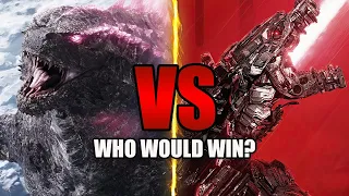 Pink Godzilla VS MechaGodzilla | Who Will Win?