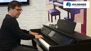 Peter Baartmans play CVP Clavinova piano - Music store Joh.deHeer