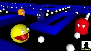 PACMAN 3D - GAMEPLAY in First Person