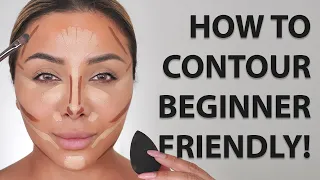 HOW TO CONTOUR YOUR FACE FOR BEGINNERS 2022 | NINA UBHI