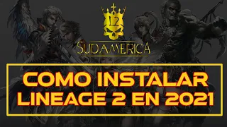 Versión 2021 PORTABLE - Como descargar e instalar L2 - lineage 2 interlude  - Lineage 2 Sudamerica