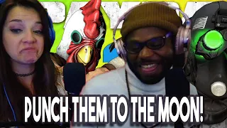 Lauren & Jordan React *Punch them to the moon!* REJECT CLOAKER. RETURN TO MONKE. by TheRussianBadger