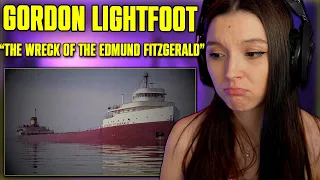 Gordon Lightfoot - The Wreck of the Edmund Fitzgerald | FIRST TIME REACTION