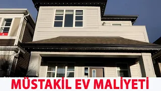 MÜSTAKİL EV ANAHTAR TESLİM İNŞAAT MALİYETİ ( 16.10.2023)