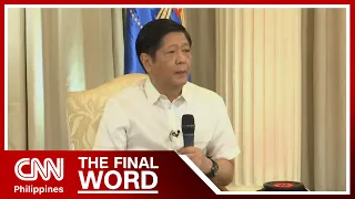 Marcos faces panel interview by media personalities | The Final Word