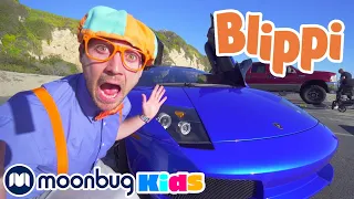 Aprendamos sobre autos deportivos | Blippi Españo | Videos educativos para niños