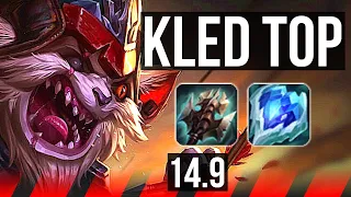 KLED vs MALPHITE (TOP) | 6/1/6, Rank 8 Kled, 600+ games, Dominating | BR Grandmaster | 14.9