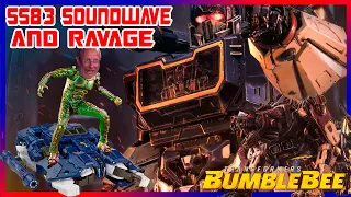 Обзор на фигурку Bumblebee Studio Series 83 Soundwave and Ravage.