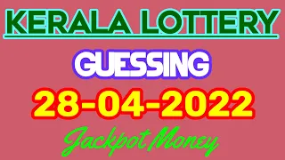 28-04-2022 || Karunya plus KN 418 || Kerala lottery guessing today || @Jackpot Money.