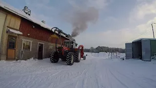 Zetor 14245 cold start    -16c