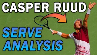Casper Ruud Serve Analysis- A Great But Unusual Serve Motion!