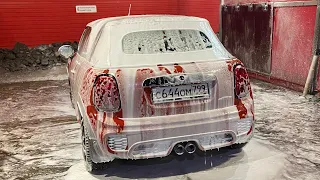 Шашки на красном Mini Cooper S