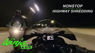 SAVAGE Kawasaki Ninja H2 Highway Racing and Top Speed Runs | High Adrenaline | Raw Video