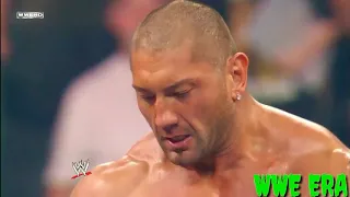 Batista Attacks Edge + Cm Punk Cash Ins Money In The Bank Against Edge WWE RAW 2008