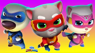 Talking Tom Hero Dash - Tom, Angela Hank - Full screen - Walkthrough BOSS - Gameplay, Android - LILU