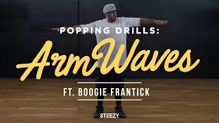 How To Do 12 Point Arm Waves (With Variations) Ft. Boogie Frantick | Dance Tutorials | STEEZY.CO