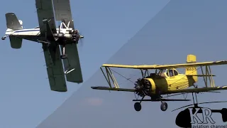 Old school agricultural flying with AgCats