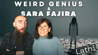 Weird Genius ft. Sara Fajira - Lathi (REACTION) with my wife