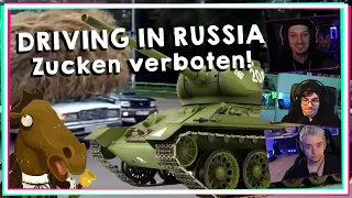 ZUCKEN VERBOTEN! Driving in RUSSIA [React]