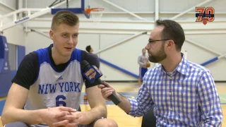 1-on-1 with Porzingis: Returning to the Lineup and a Potential All-Star Saturday Night Debut