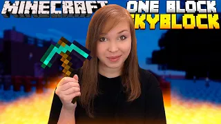 СТРОИТЬ, КОПАТЬ! [Прохождение карты "OneBlock SkyBlock" Minecraft Версия 1.16.5] #8